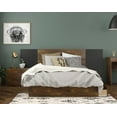 thumbnail image 1 of Nexera 4-Piece Bedroom Set With Bed Frame, Headboard, Extension Panels & Nightstand In Full|Truffle & Black, 1 of 5