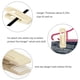 thumbnail image 2 of 20 piezas de pinzas de terciopelo para perchas, pinzas resistentes con flocado para los dedos, pinzas para perchas de pantalones para perchas finas, 2 of 4