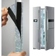 thumbnail image 4 of Coolnut Sliver Glitter Texture Refrigerator Door Handle Covers, Set of 2 Kitchen Appliance Handle Decoration Cover for Fridge Microwave Oven Dishwasher, 4 of 6