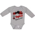 thumbnail image 3 of Inktastic My Papa Loves Me with Cute Ladybugs Boys or Girls Long Sleeve Baby Bodysuit, 3 of 5