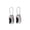 Silver, variant on Brookstone Cable Lock TSA-Approved Keyless Luggage Lock with 3-Digit Combination 2 Pack