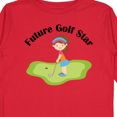 thumbnail image 4 of Inktastic Future Golf Star Girls Golfing Girls Long Sleeve Toddler T-Shirt, 4 of 5