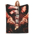 thumbnail image 5 of Jujutsu Kaisen Fleece Blanket Super Soft Cozy Throw Blanket Fuzzy Comfy Flannel Blanket Warm Plush Blankets And Throws For Couch, Sofa, Bed 60"X50", 5 of 6