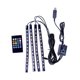 thumbnail image 4 of WRISTBIQUE Lámparas De Ambiente Para Auto LED Negro Resistentes Flexibles Con Control Y, 4 of 8
