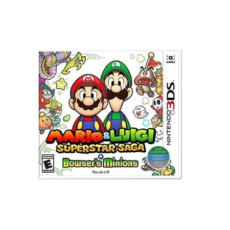Mario & Luigi Superstar Saga + Bowser s Minions - Nintendo 3DS (World Edition)