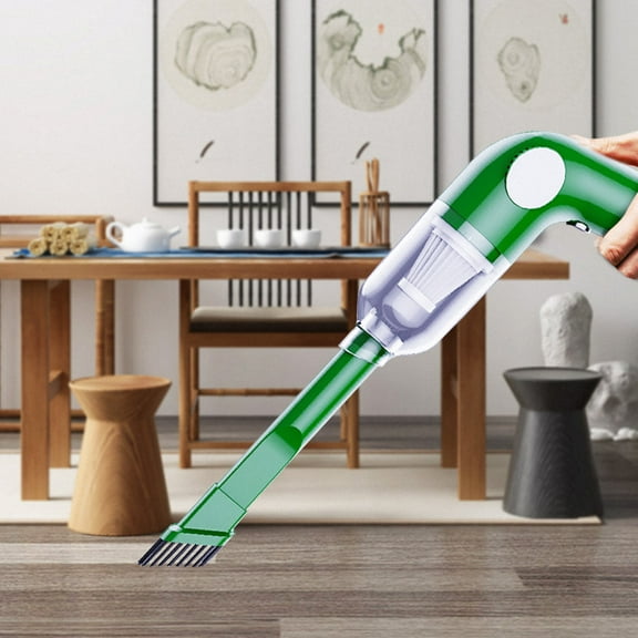 YiBai Portable Handheld Car Vacuum Cleaner Wireless Vacuum Cleaner Wet And Dry Handheld Vacuum Cleaner Household Goods Dirt Cleaner,Green