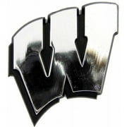 FANMATS NCAA Wisconsin Badgers Chrome Automobile Emblem, 4" x 3"