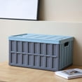 thumbnail image 3 of Citylife 64L Collapsible Storage Bins with Lids Plastic Storage Containers for Organizing Stackable Storage Box Large Heavy Duty Utility Crates, 2 Packs, 3 of 8