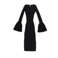 thumbnail image 1 of bar III Robe Chandail Midi pour Femmes, Noir, TTG, 1 of 2
