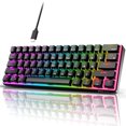 thumbnail image 1 of Teclado mecánico para juegos RK ROYAL KLUDGE RK61 con cable, 1 of 8