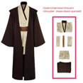 thumbnail image 1 of Disfraz de Star Wars para hombre y mujer, disfraz de Caballero Jedi Anakin Skywalker, uniforme de disfraz, ropa de Halloween, 1 of 4