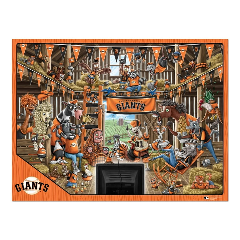 San Francisco Giants 500-Piece Jigsaw Puzzle - Celebrate with