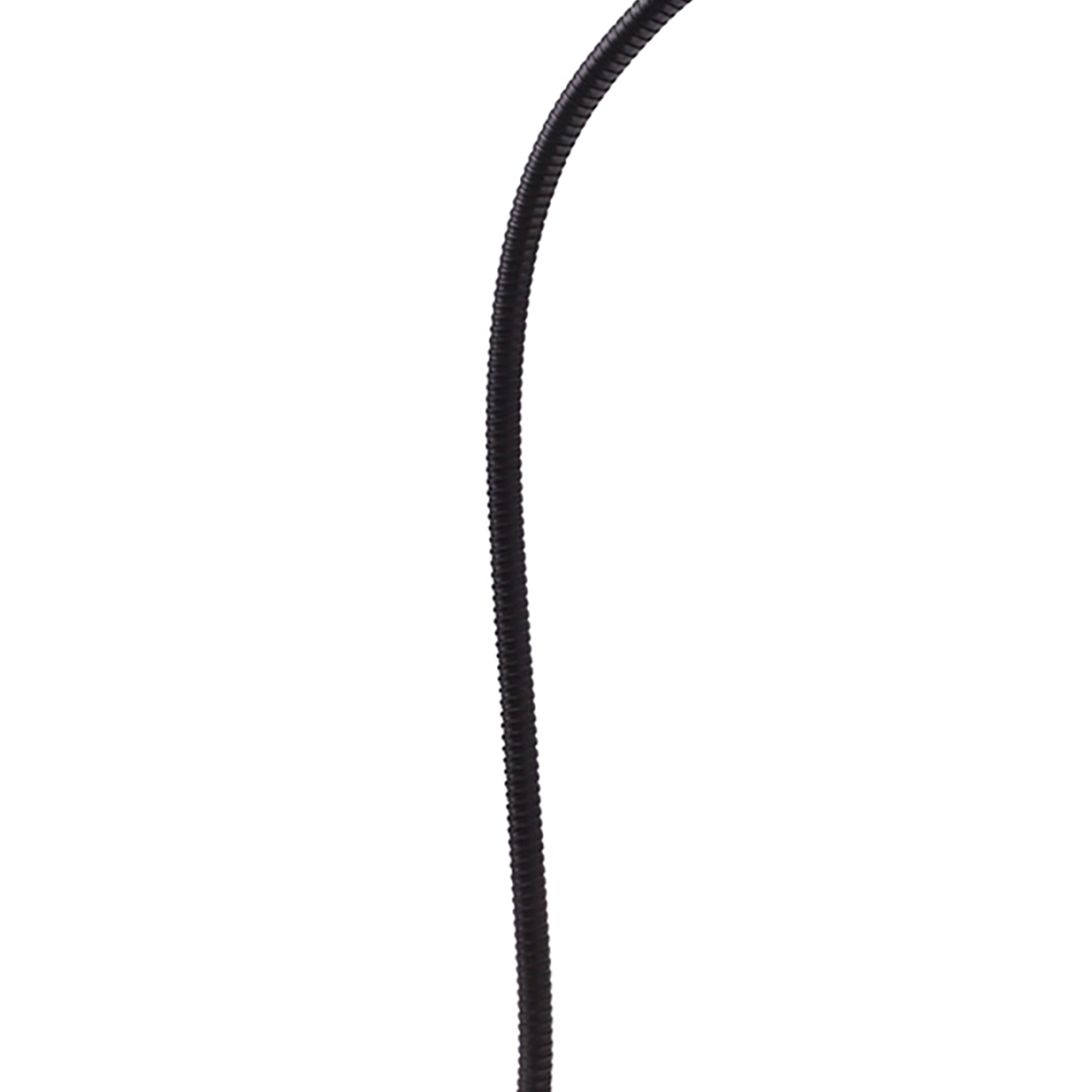 Mainstays LED Desk Lamp, Dimmable Touch Control, Black Finish, 1-Pack