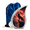 #1 Night Wolf, variant on Night Wolf Urns for Human Ashes Adult Man, Drop Urn for Ashes Adult Male, Colorful Flower Urns for Human Ash, Tribute Urn for Adults, (10 Inch Large, Upto 180 Cubic Inches)