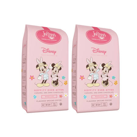Joffrey's Coffee Hoppity Ever After Medium Roast Coffee Caramel and Dark Chocolate - Pack of 2