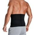 thumbnail image 3 of SHAPERIN Men Neoprene Waist Trainer Sweat Trimmer Belt Slimming Sheath Belly Shaping Steel Boned Body Shaper Shapewear Suana Suits, 3 of 5