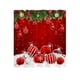 thumbnail image 2 of Cortina de ducha navideña roja, cortina divisoria para dormitorio, cortina de ducha navideña, decoración navideña, regalos navideños, 2 of 6