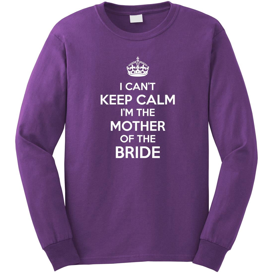 mother of the bride long sleeve shirt