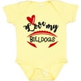 thumbnail image 3 of Inktastic Love My Bulldogs Football Boys or Girls Baby Bodysuit, 3 of 5