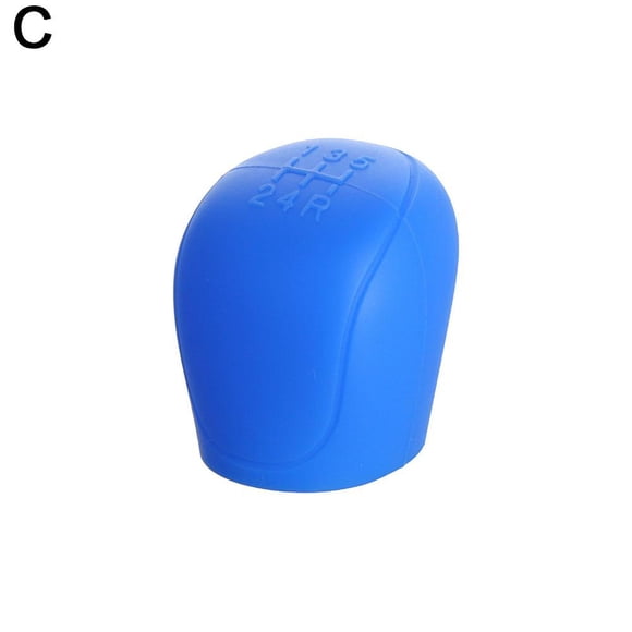 EIRZNGXQ Silicone Gear Shift Lever Cover, Silicone Rubber Car Handbrake Cover, Car Gear Knob Cover Universal Silicone Anti-Slip Gear Rod Cover W6Y8