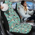 thumbnail image 2 of Uorisanigo Car Seat Cover Vehicle Front Seat Protection Universal Fit for Most Cars Trucks SUVs Vans, Plush Basset Hound Seats Coves Auto Decorative Accessories Pack of 2, 2 of 7