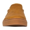 thumbnail image 2 of Deer Stags Men's Tillard Faux Fur Comfort Slip-on Shoe - Dark Wheat - 11.5 Medium, 2 of 9