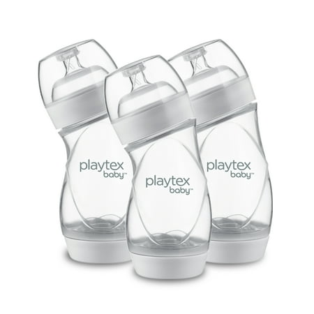 UPC: 0078300043119 | Playtex Baby VentAire Complete Tummy Comfort Baby Bottles  6 oz  3 Pack