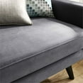 thumbnail image 6 of Modway Engage Modern Tufted Back Performance Velvet Loveseat in Gray, 6 of 9