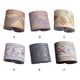thumbnail image 3 of Bewildely Pegatina de pared autoadhesiva de PVC para baño, línea de patadas, papel tapiz de cintura de estilo europeo, calcomanía extraíble Decoración del hogar Rosado morado Bewildely HA077206-02, 3 of 6