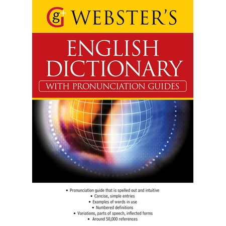 Webster's American English Dictionary (with pronunciation guides) -