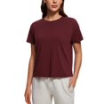 thumbnail image 1 of Remera CRZ YOGA de Algodón Pima, Corte Relajado, Cuello Redondo, Talle XL, 1 of 5