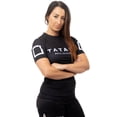 thumbnail image 4 of Tatami Fightwear Women's Katakana Short Sleeve Rashguard - Large - Black, 4 of 6