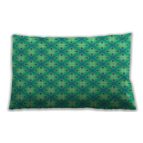 Ahgly Company Indoor Rectangular Contemporary Lumbar Throw Pillow, 13 inch by 19 inch