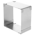 thumbnail image 1 of HEALEEP Square Pastry Molds Stainless Steel Cake Baking Mold for Professional Bakers 1Set, 1 of 7