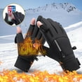 thumbnail image 2 of YIKA Winter Outdoor Riding Warm Touches Screen Non-slip Gloves,Windproof Warm Sports Non-Slip Gloves Winter Gloves For Men, 2 of 3