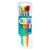 Go Create Easy Grip Handle Kids Paint Brushes, 5 Different Sizes