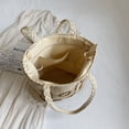 thumbnail image 1 of Bolso Mano Con Letras para Mujer Hombro Paja Gran Capacidad (Beige), 1 of 7