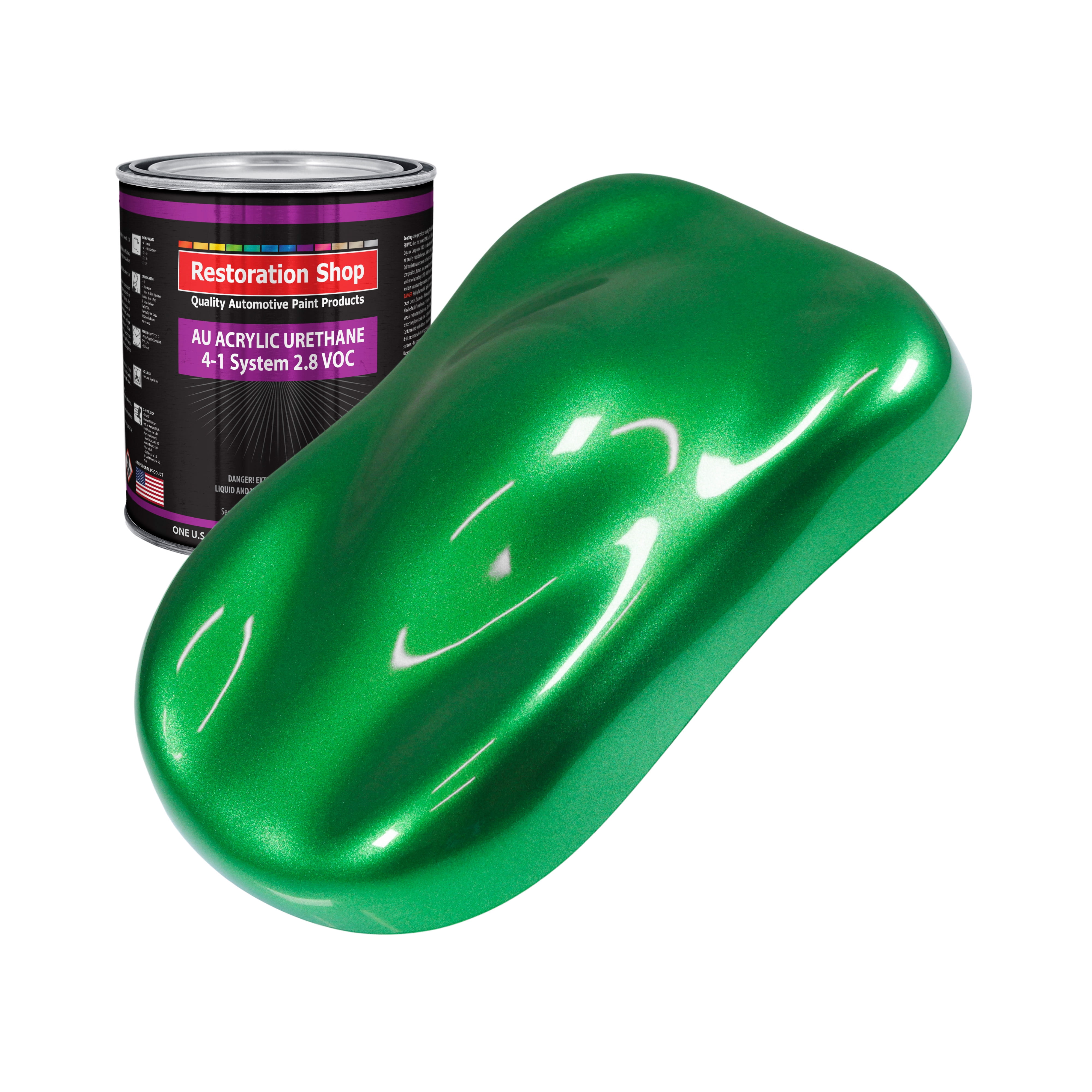 Restoration Shop Firemist Green Acrylic Urethane Auto Paint Quart