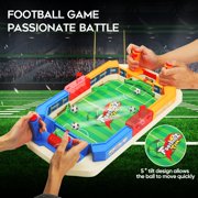 Einailvk Mini Foosball Table Game for Kids 3+, Tabletop Soccer Pinball Game for Boys Gift, Family Night Party Game