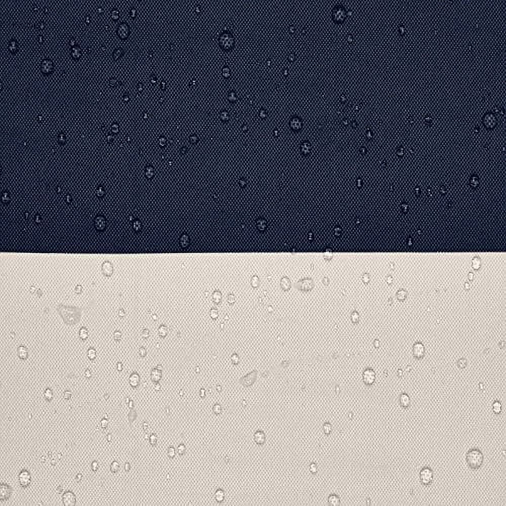 Exclusive Home Curtains Cabana Stripe Indoor/Outdoor Light Filtering Grommet Top Curtain Panels, 54"x108", Navy, Set of 2