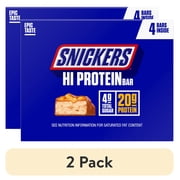 (2 pack) SNICKERS HI PROTEIN BAR ORIGINAL 4CT