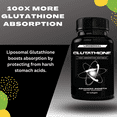 thumbnail image 3 of Advanced Bionetix Liposomal Glutathione Supplement Antioxidant Supplement w/ Gluta-IV™, Enhanced Absorption Over Powder Glutathione. 60Total Liposomal Softgels, 3 of 6