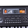 thumbnail image 4 of Piano Multifuncional 61 teclas con Micrófono Sunnimix Teclado de piano digital de 61 teclas Negro, 4 of 8