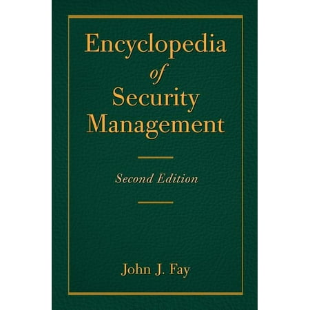 UPC: 9780123708601 | Encyclopedia of Security Management (Hardcover)
