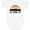 AA-White, variant on Inktastic El Paso Texas Skyline Retro Boys or Girls Baby Bodysuit