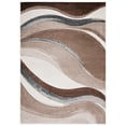 thumbnail image 2 of Safavieh Hollywood Dallas Abstract Area Rug, Brown/Ivory, 5'3" x 7'6", 2 of 11