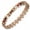 Rose Gold, variant on Titanium Steel Magnetic Bracelet for Women, Vacuum Plated, Fade Resistant, Four-in-One Design, Elegant Jewelry