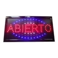 thumbnail image 1 of Letrero LED comercial luminoso abierto de 48 x 25 cm para uso en interiores, 1 of 2