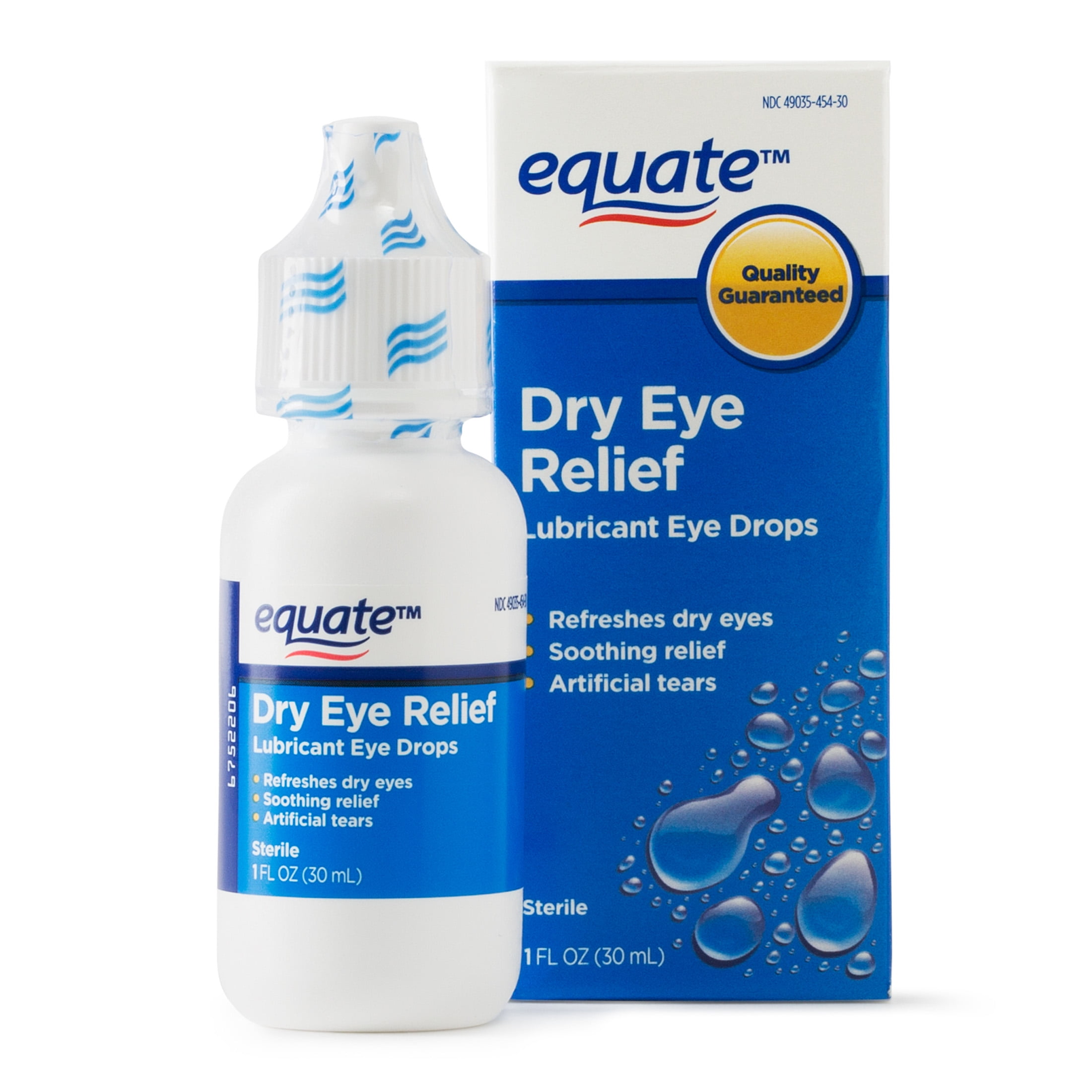 plain saline eye drops