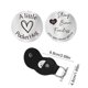 thumbnail image 3 of Moneda de decisión con palabras motivacionales como regalo para enamorados. Llaveros de acero inoxidable, colgantes para llaves de coche, regalo de bolsillo de PU., 3 of 6